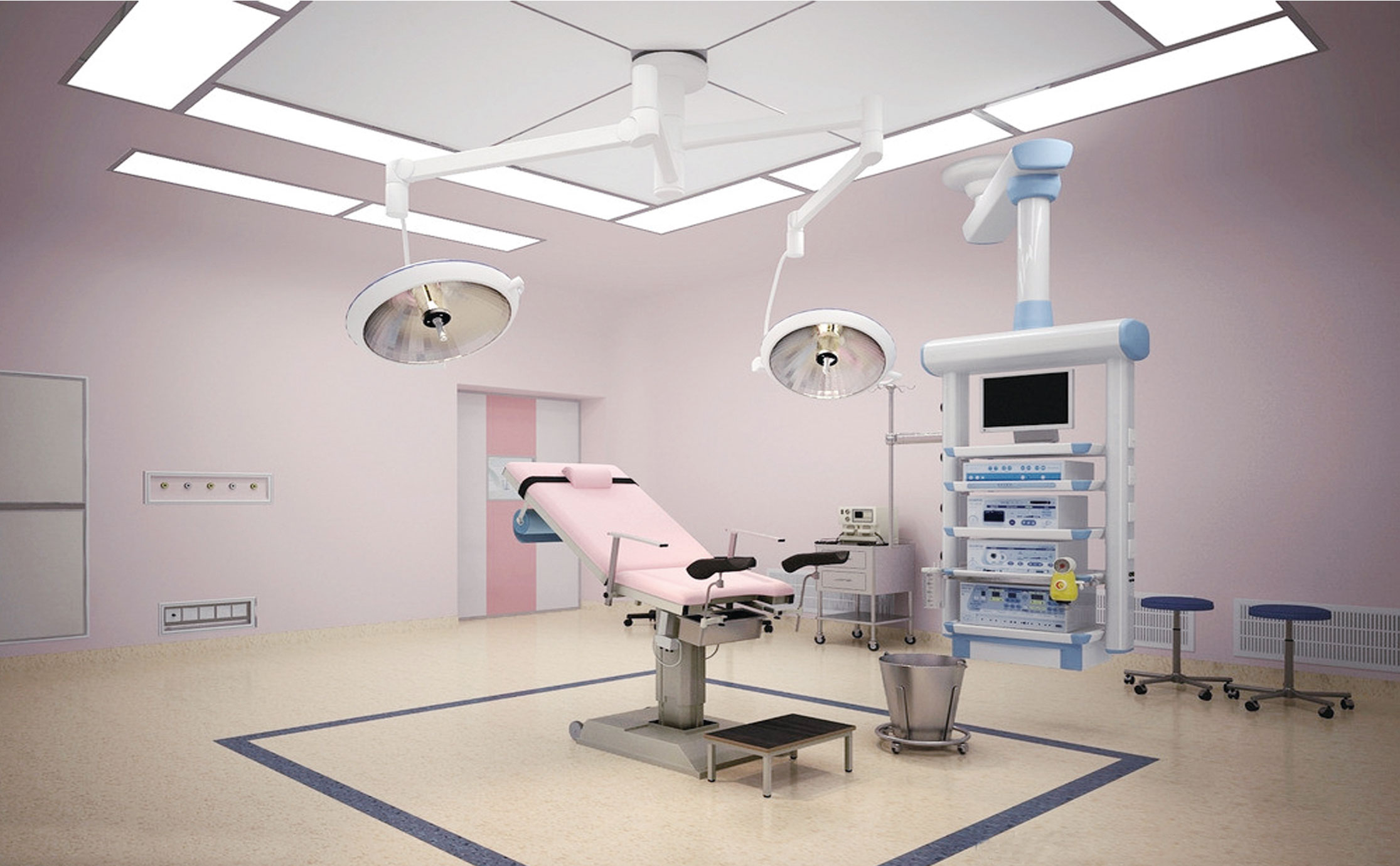 Clean operating room purification decoration